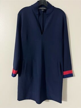 By Malene Birger Blue Shift Dress Sz 36/ US 6